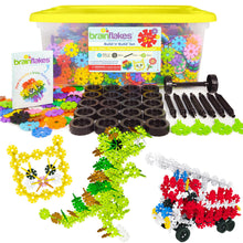 Load image into Gallery viewer, VIAHART Brain Flakes 2500+ Piece Build 'n' Build Kit | A Creative and Educational Alternative to Building Blocks| Wheel Pieces & Special Parts Included! | A Great STEM Toy for Both Boys and Girls!