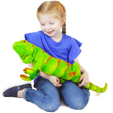 Load image into Gallery viewer, Iago The Iguana | 29 Inch Stuffed Animal Plush | By TigerHart Toys