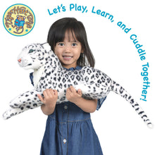 Load image into Gallery viewer, Sinovia The Snow Leopard - Squeeze Me! - 17 Inch Stuffed Animal Plush