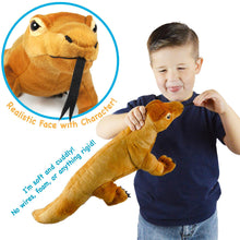 Load image into Gallery viewer, Kusumo The Komodo Dragon | 17 Inch Stuffed Animal Plush | By TigerHart Toys