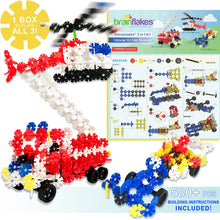 Load image into Gallery viewer, VIAHART Brain Flakes Braingineer 3 in 1 Kit | Vroom To The Rescue | Instructions Included!