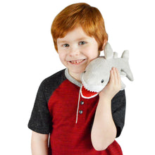 Load image into Gallery viewer, Mason The Great White Shark | 15 Inch Stuffed Animal Plush | By TigerHart Toys