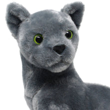Load image into Gallery viewer, Rae The Russian Blue Cat | 13 Inch Stuffed Animal Plush | By TigerHart Toys