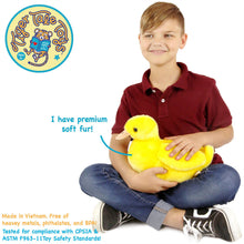 Load image into Gallery viewer, Dani The Duckling | 12 Inch Stuffed Animal Plush | By TigerHart Toys
