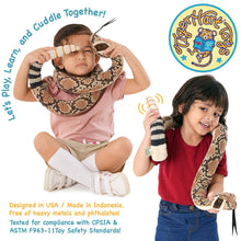 Load image into Gallery viewer, Rambo The Rattlesnake - 55 Inch Stuffed Animal Plush - by TigerHart Toys