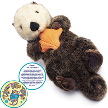 Load image into Gallery viewer, Owen The Sea Otter | 13 Inch Stuffed Animal Plush | By TigerHart Toys