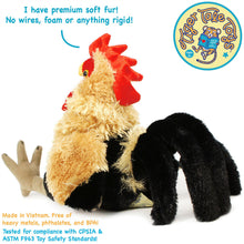 Load image into Gallery viewer, Riley The Rooster | 7 Inch Stuffed Animal Plush | By TigerHart Toys