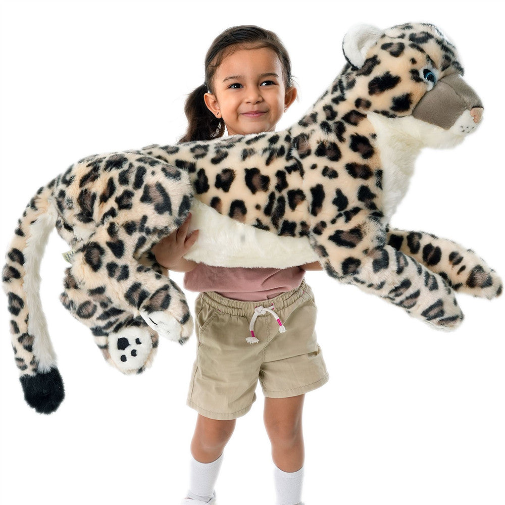 Sienna the Snow Leopard | 30 Inch Stuffed Animal Plush | By