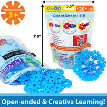 Load image into Gallery viewer, Brain Flakes Single Color Add-on - 120 Pieces - Resealable Pouch - Orange