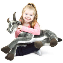Load image into Gallery viewer, Samuel The Pygmy Goat | 27 Inch Stuffed Animal Plush | By TigerHart Toys