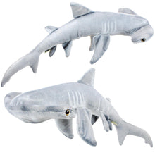 Load image into Gallery viewer, MC The Hammerhead Shark | 31 Inch Stuffed Animal Plush | By TigerHart Toys