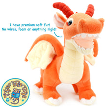 Load image into Gallery viewer, Delilah The Dragon | 22 Inch Stuffed Animal Plush | By TigerHart Toys