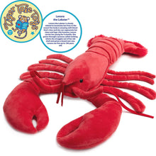 Load image into Gallery viewer, Lenora The Lobster | 13 Inch Stuffed Animal Plush | By TigerHart Toys