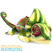 Load image into Gallery viewer, Ahmed The Chameleon | 46 Inch Stuffed Animal Plush | By TigerHart Toys