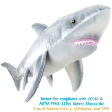 Load image into Gallery viewer, Sammy The Shark | 36 Inch Stuffed Animal Plush | By TigerHart Toys