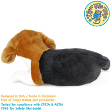 Load image into Gallery viewer, Burkham The Beagle | 14 Inch Stuffed Animal Plush | By TigerHart Toys