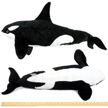 Load image into Gallery viewer, Octavius The Orca Blackfish | 28 Inch Stuffed Animal Plush | By TigerHart Toys