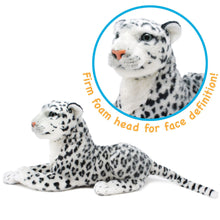 Load image into Gallery viewer, Sinovia The Snow Leopard | 17 Inch Stuffed Animal Plush | By TigerHart Toys