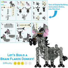 Load image into Gallery viewer, Brain Flakes Tube-Go - Grey (150pcs)