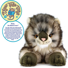 Load image into Gallery viewer, Ricky The Maine Coon | 16 Inch Stuffed Animal Plush | By TigerHart Toys