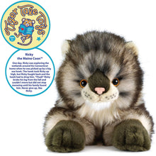 Load image into Gallery viewer, Ricky The Maine Coon | 16 Inch Stuffed Animal Plush | By TigerHart Toys