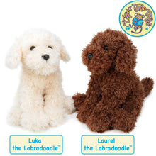 Load image into Gallery viewer, Luka The Labradoodle | 12 Inch Stuffed Animal Plush | By TigerHart Toys