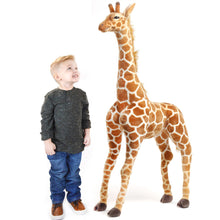 Load image into Gallery viewer, Jani The Savannah Giraffe | 52 Inch Stuffed Animal Plush | By TigerHart Toys