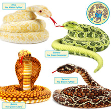 Load image into Gallery viewer, Gustavo The Green Anaconda | 100 Inch Stuffed Animal Plush | By TigerHart Toys