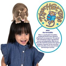 Load image into Gallery viewer, Mike The Armadillo | 10 Inch Stuffed Animal Plush | By TigerHart Toys