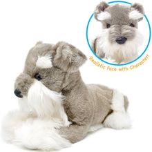 Load image into Gallery viewer, Siegfried The Schnauzer | 13 Inch Stuffed Animal Plush | By TigerHart Toys