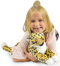 Load image into Gallery viewer, Casey The Cheetah | 12 Inch Stuffed Animal Plush | By TigerHart Toys