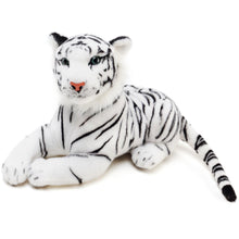 Load image into Gallery viewer, Saphed The White Tiger | 17 Inch Stuffed Animal Plush | By TigerHart Toys