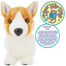 Load image into Gallery viewer, Carlotta The Corgi | 14 Inch Stuffed Animal Plush | By TigerHart Toys