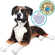 Load image into Gallery viewer, Bob The Boxer | 31 Inch Stuffed Animal Plush | By TigerHart Toys