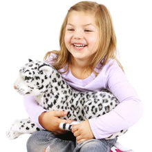 Load image into Gallery viewer, Sinovia The Snow Leopard | 17 Inch Stuffed Animal Plush | By TigerHart Toys
