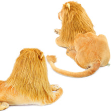 Load image into Gallery viewer, Lasodo The Lion | 39 Inch Stuffed Animal Plush | By TigerHart Toys