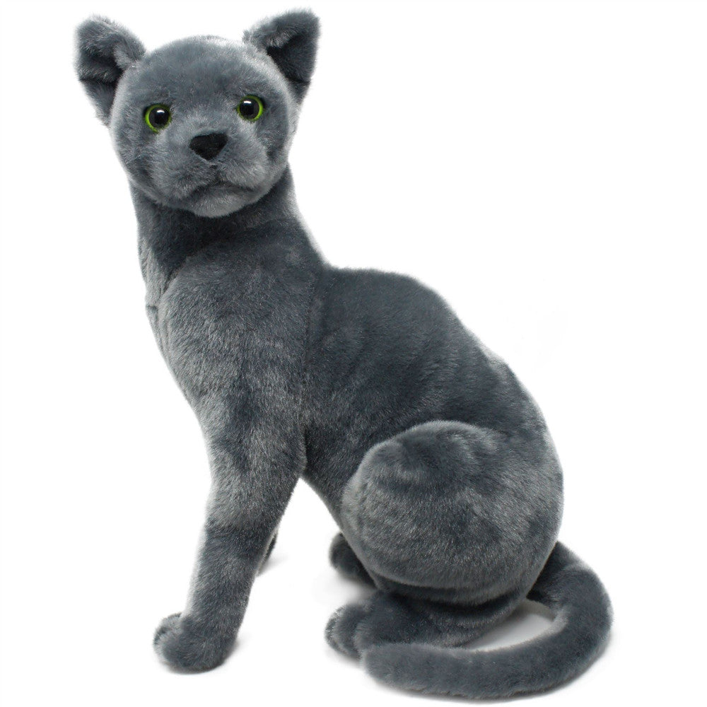 Rae The Russian Blue Cat | 13 Inch Stuffed Animal Plush | By