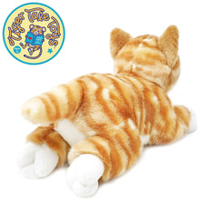 Load image into Gallery viewer, Tamarr The Orange Tabby Cat | 10 Inch Stuffed Animal Plush | By TigerHart Toys