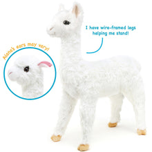 Load image into Gallery viewer, Alana The Alpaca | 30 Inch Stuffed Animal Plush | By TigerHart Toys