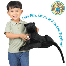 Load image into Gallery viewer, Sid The Panther - Squeeze Me! - 17 Inch Stuffed Animal Plush