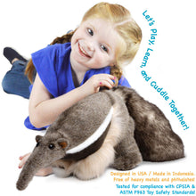 Load image into Gallery viewer, Arsenio The Anteater | 17 Inch Stuffed Animal Plush | By TigerHart Toys