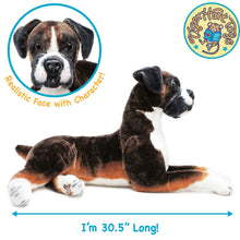 Load image into Gallery viewer, Bob The Boxer | 31 Inch Stuffed Animal Plush | By TigerHart Toys