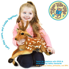 Load image into Gallery viewer, Dorbin The Deer | 21 Inch Stuffed Animal Plush | By TigerHart Toys