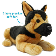 Load image into Gallery viewer, Gretchen The German Shepherd | 15 Inch Stuffed Animal Plush | By TigerHart Toys