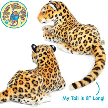 Load image into Gallery viewer, Leah The Leopard | 20 Inch Stuffed Animal Plush | By TigerHart Toys