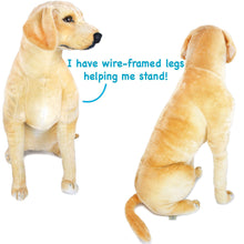 Load image into Gallery viewer, Leanna The Labrador | 31 Inch Stuffed Animal Plush | By TigerHart Toys