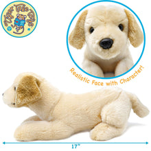 Load image into Gallery viewer, Lorrie The Labrador | 17 Inch Stuffed Animal Plush | By TigerHart Toys