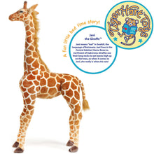 Load image into Gallery viewer, Jani The Savannah Giraffe | 52 Inch Stuffed Animal Plush | By TigerHart Toys