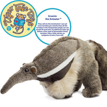 Load image into Gallery viewer, Arsenio The Anteater | 17 Inch Stuffed Animal Plush | By TigerHart Toys