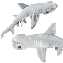 Load image into Gallery viewer, MC The Hammerhead Shark | 31 Inch Stuffed Animal Plush | By TigerHart Toys
